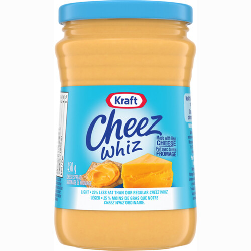 Cheez Whiz Cheese Spread Light 450 g