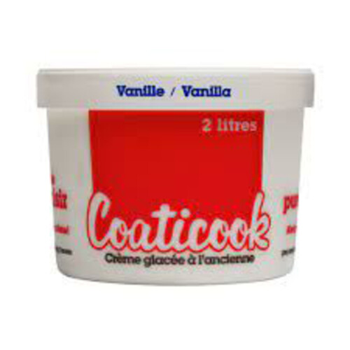 Coaticook Vanilla Gluten-Free Ice Cream 1 L