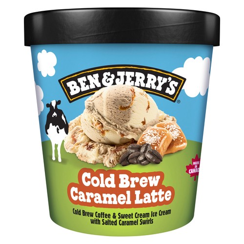 Ben & Jerry's Ice Cream Cold Brew Caramel Latte 473 ml