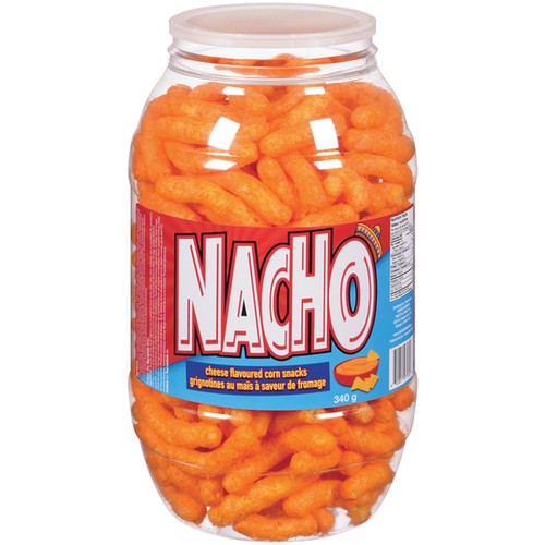 Chicago American Snacks Nacho Barrel Cheese 340 g