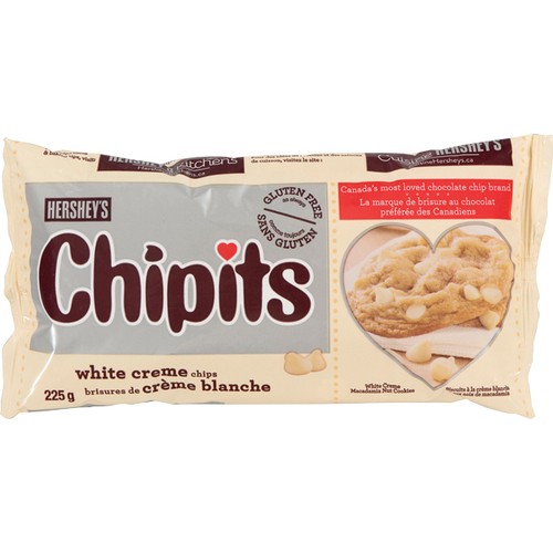 Hershey's Gluten-Free Baking Chipits White Creme 225 g