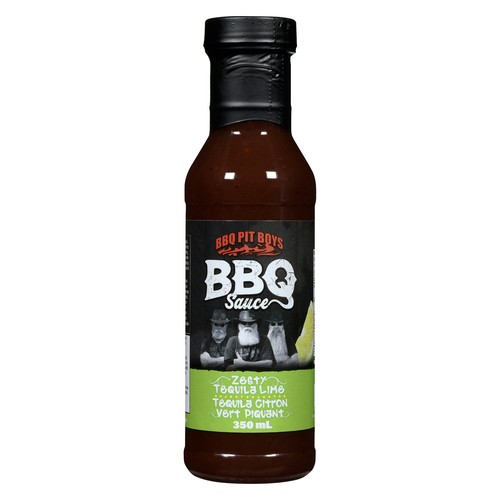 BBQ Pit Boys BBQ Sauce Zesty Tequila Lime 350 ml