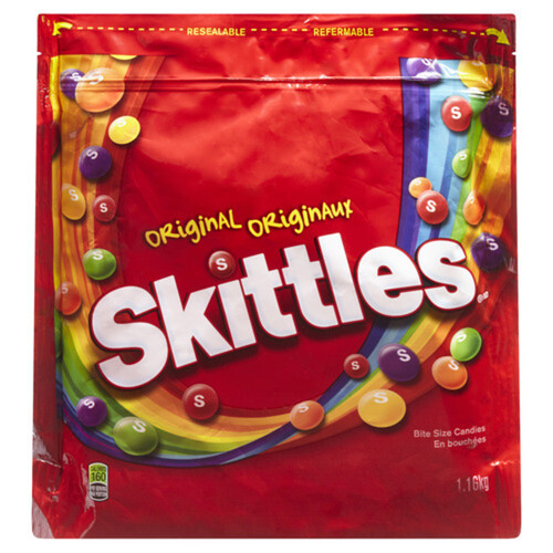 Skittles Chewy Candy Original Bulk Size 1.16 kg