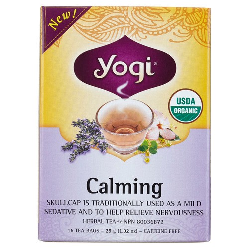 Yogi Organic Herbal Tea Calming 16 Tea Bags 