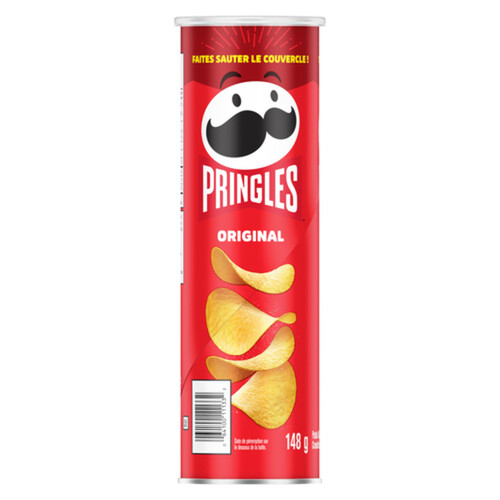 Pringles Canned Potato Chips Original 148 g
