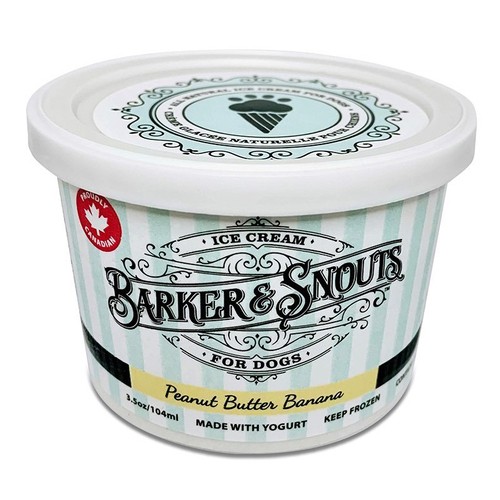 Barker & Snouts Dog Ice Cream Peanut Butter Banana 104 ml