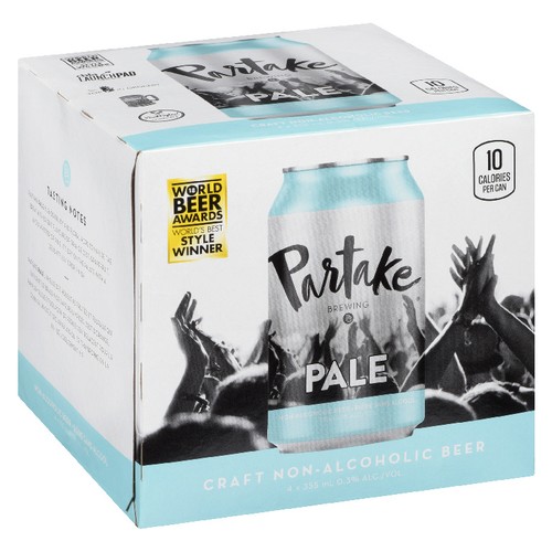 Partake Brewing Non Alcoholic Pale Beer 355 ml