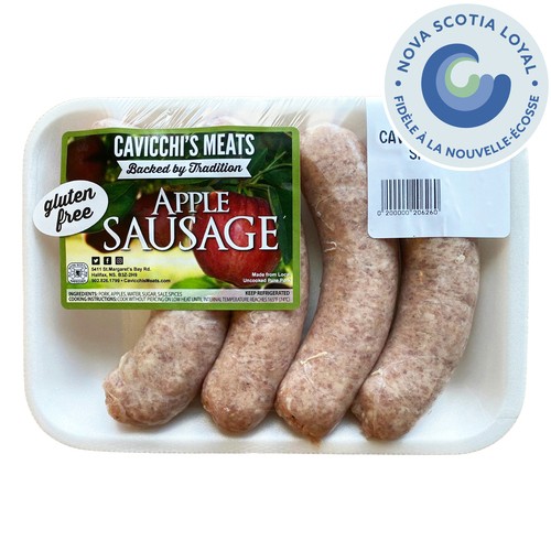 Cavicchi's Meats Gluten-Free Sausage Apple 