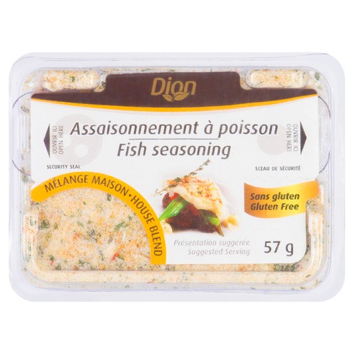 Les Aliments G. Dion Foods Gluten-Free Fish Seasoning 57 g