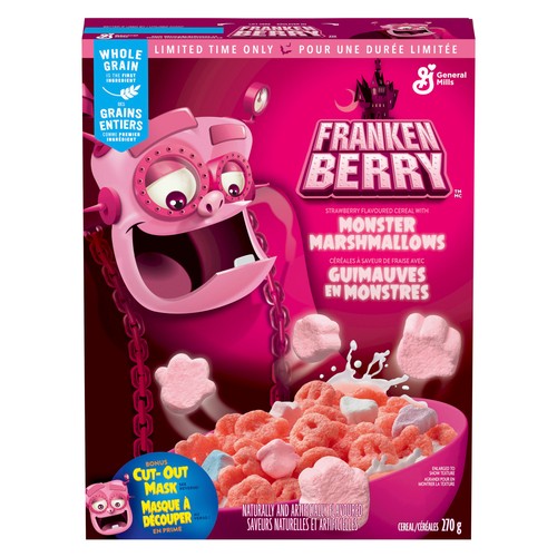 Franken Berry Cereal with Monster Marshmallows 270 g