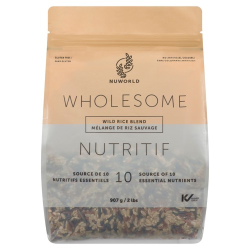 Nuworld Gluten-Free Wholesome Wild Rice Blend 907 g