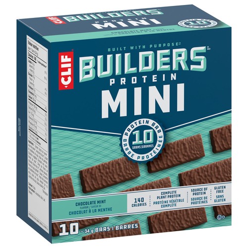 Builders Mini Protein Bars Chocolate Mint  10 Pack 340 g