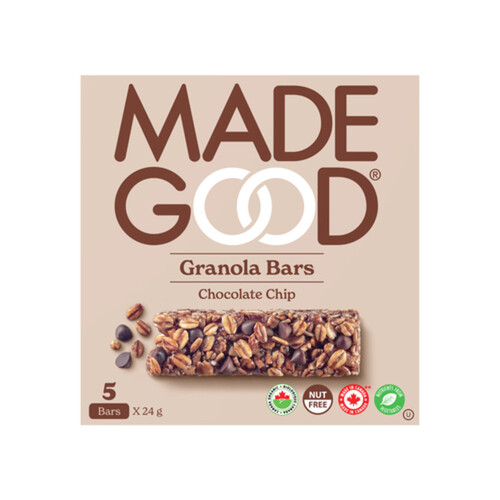 Made Good Organic Granola Bars Chocolate Chip 5 x 24 g 