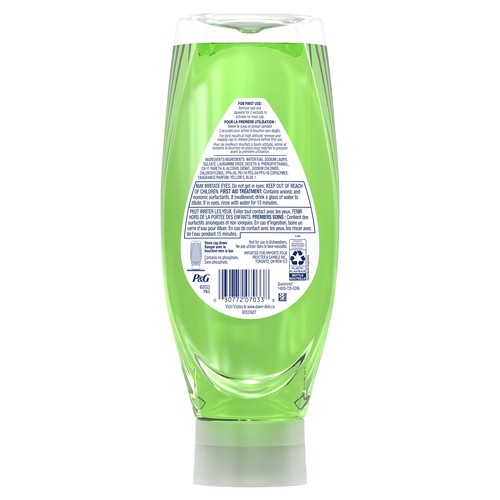 Dawn Ultra Dishwashing Liquid Washes Away Bacteria Apple Blossom 650 ml