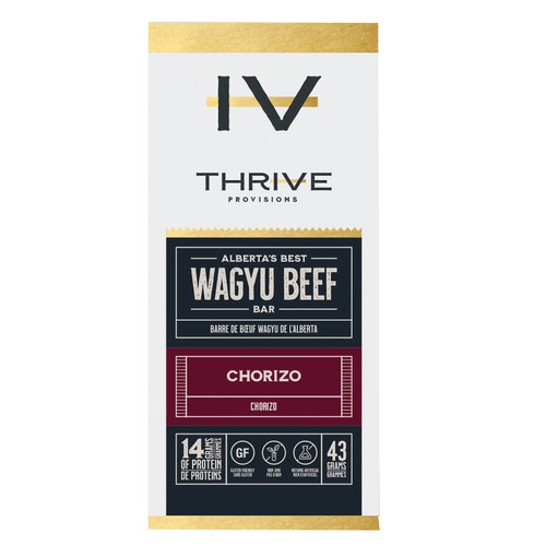 Thrive Gluten-Free Wagyu Beef Bar Chorizo 43 g