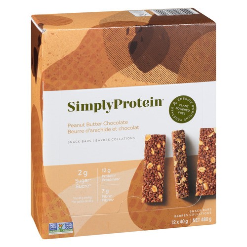 Simply Protein Protein Bar Peanut Butter Chocolate 12 x 40 g