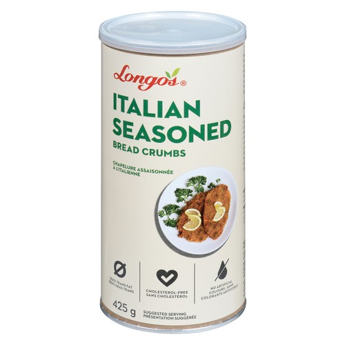 Longo's Bread Crumbs Italian Seasoned 425 g