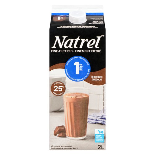 Natrel Fine-Filtered 1% Milk Chocolate 2 L
