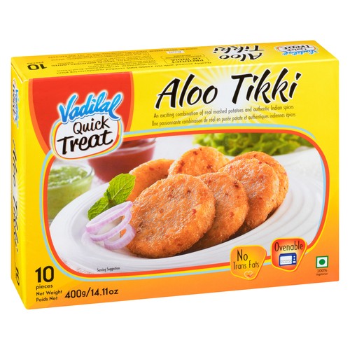 Vadilal Frozen Aloo Tikki 400 g