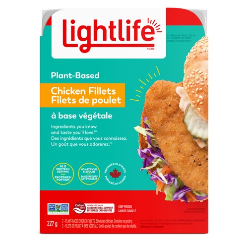 Lightlife Chicken Fillets 227 g