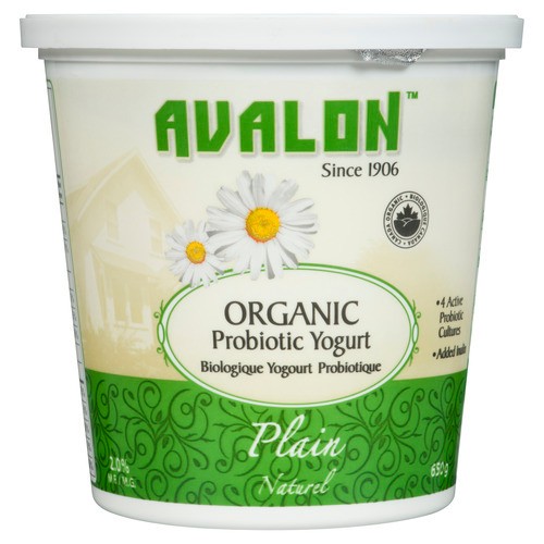 Avalon Dairy Organic Probiotic Yogurt Plain 650 g