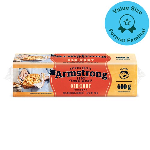 Armstrong Cheese Cheddar Old 600 g