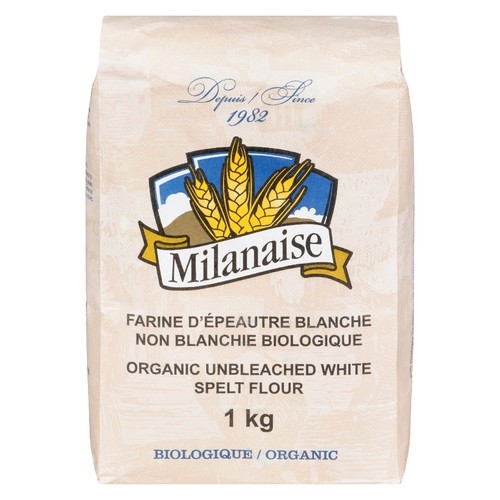 Milanaise Organic White Spelt Flour 1 kg