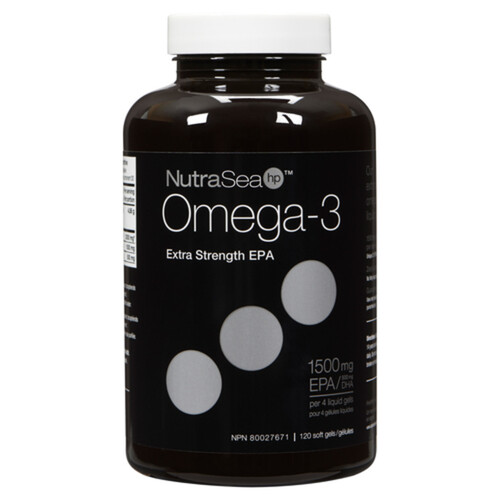 Nature's Way NutraSea High Omega-3 Potency Extra Strength Softgels 120 Count