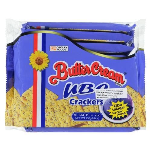 Sunflower Crackers Butter Cream Ube 250 g