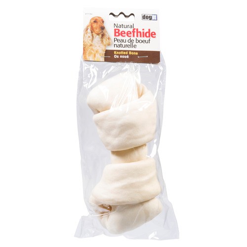 Dogit Beefhide Dog Treat Knotted Bone 20 cm 