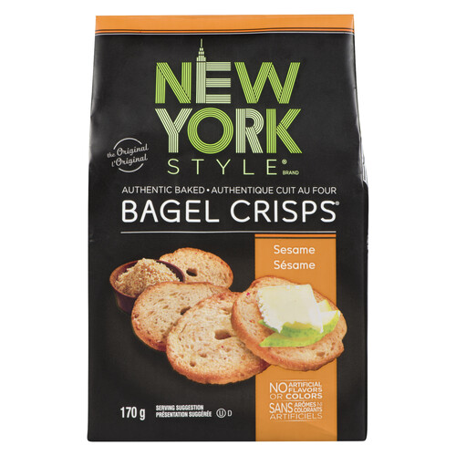 New York Style Bagel Crisps Sesame 170 g