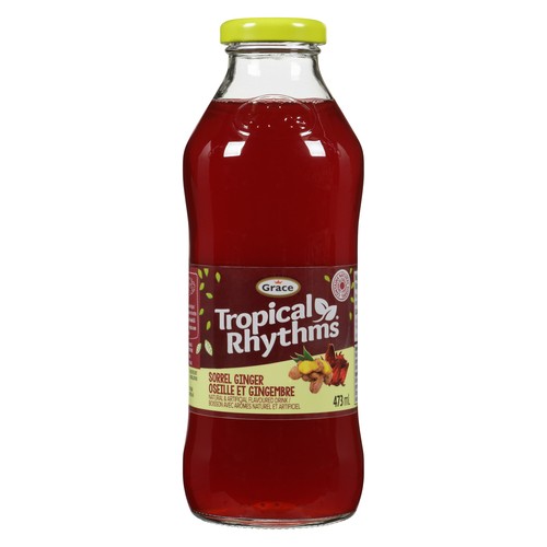 Grace Fruit Juice Tropical Rhythms Sorrel Ginger 473 ml (bottle)