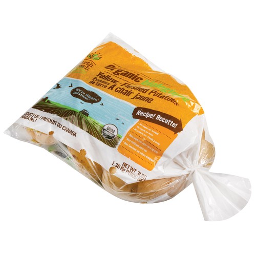 Organic Yellow Potatoes Fleshed 1.36 kg