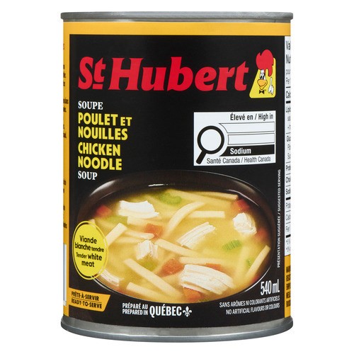 St-Hubert Soup Chicken Noodle 540 ml