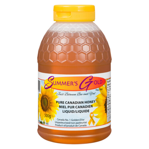 Summer's Gold Liquid Gold Honey Squeeze Bottle 500 g