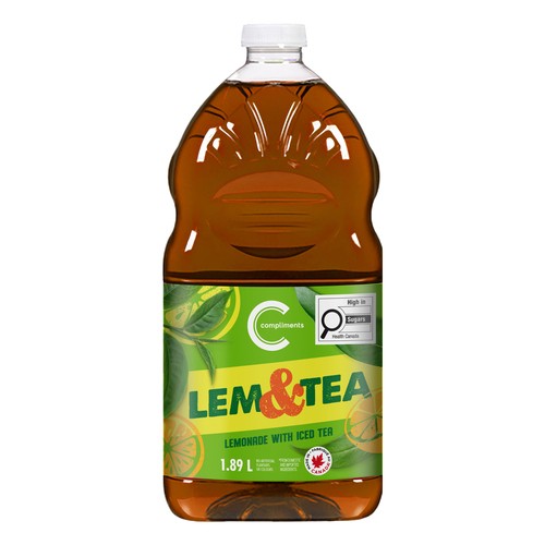 Compliments Lemonade With Iced Tea 1.89 L