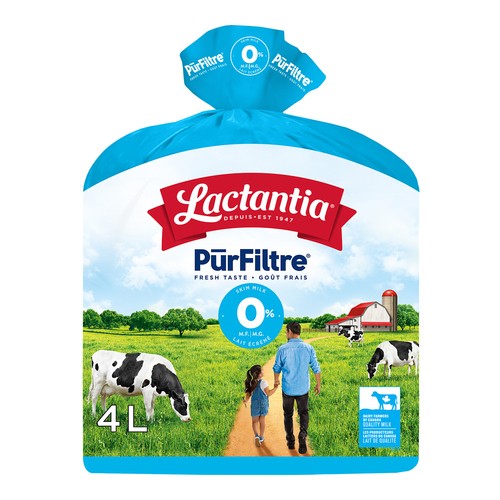 Lactantia PurFiltre 0% Skim Milk 4 L
