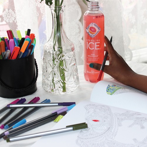 Sparkling Ice Sparkling Water Pink Grapefruit 503 ml (bottle)