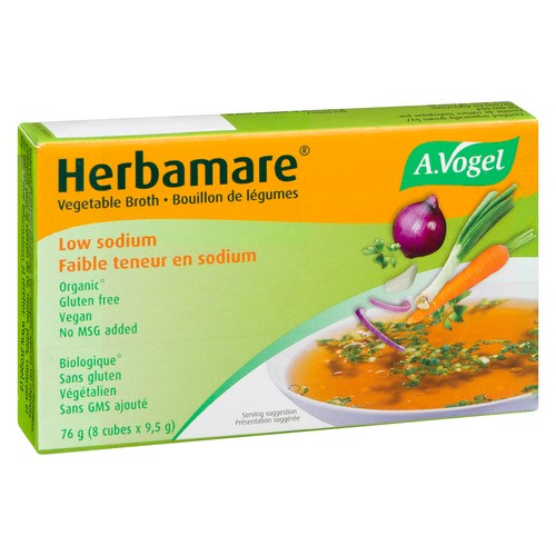 Herbamare Organic Broth Vegetable Low Sodium 76 g