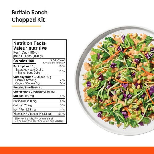 Taylor Farms Chopped Salad Kit Buffalo Ranch 383 g