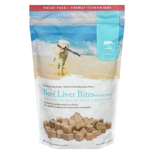 Caledon Farms Dog Treats Beef Liver Bites 355 g