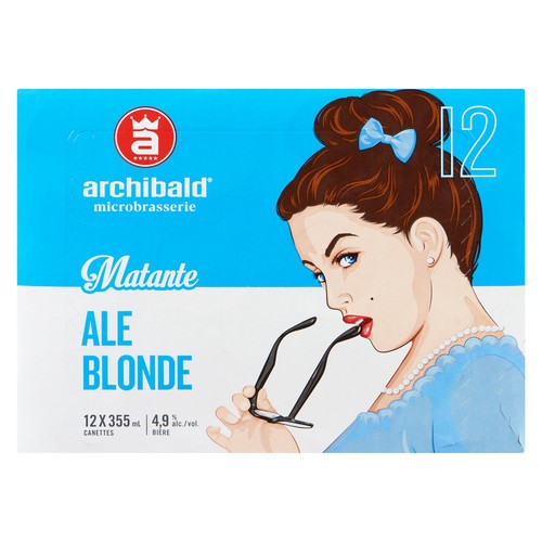Archibald Matante Beer 4.9% Alcohol 12 x 355 ml (cans)