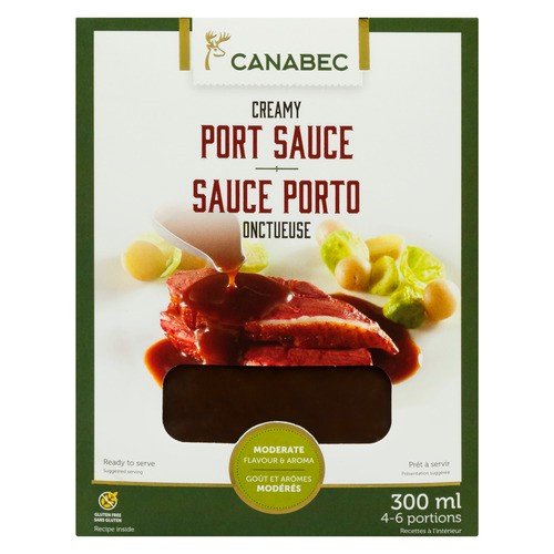 Gibiers Canabec Port Sauce Creamy 300 ml