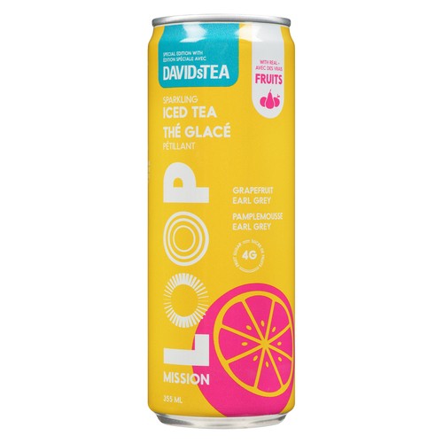 Loop Mission Sparkling Iced Tea Grapefruit Earl Grey 355 ml (can)