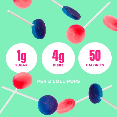 SmartSweets Candy Lollipops 86 g