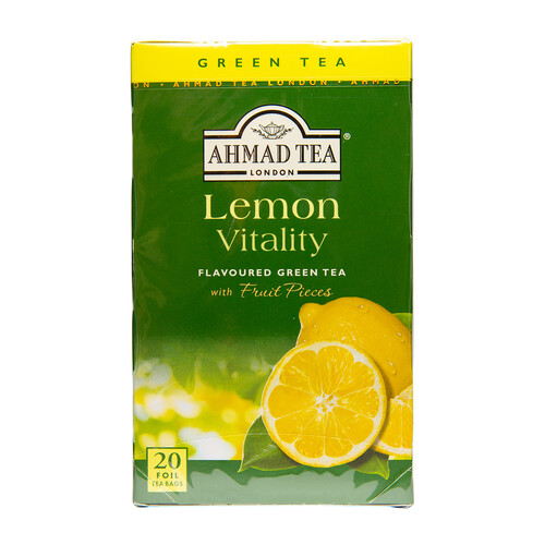 Ahmad Tea Lemon & Green Tea Bags 20 EA