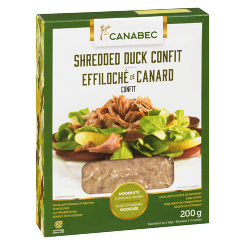 Gibiers Canabec Shredded Duck Confit 200 g