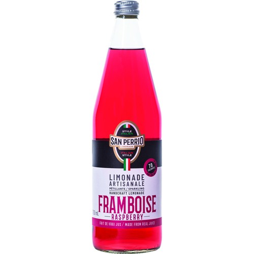 San Perrio Italian Soda Lemonade Raspberry 750 ml (bottle)