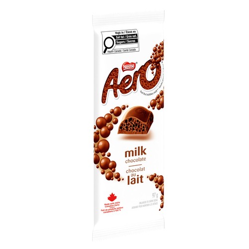 Nestlé Aero Milk Chocolate Bar 97 g