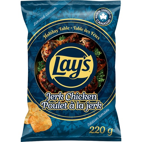 Lay’s Potato Chips Jerk Chicken Flavoured 220 g